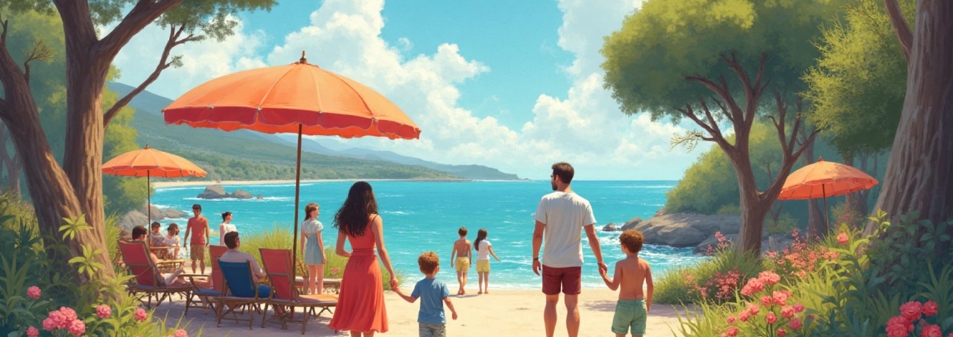 Organizza una vacanza in famiglia tra relax e divertimento