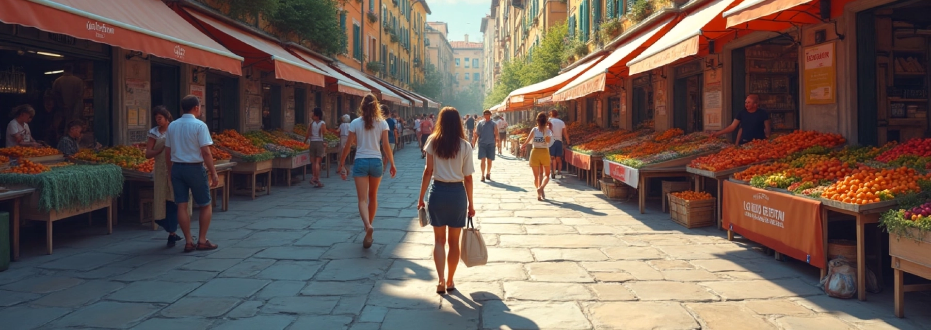 Come orientarsi nei mercati tradizionali senza perdersi nulla?
