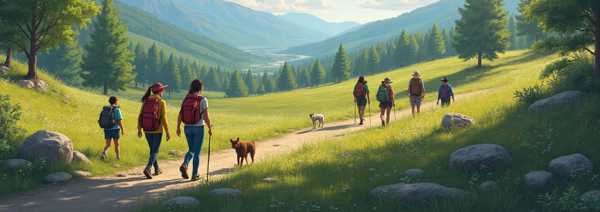 Le passeggiate guidate offrono una nuova prospettiva sul territorio